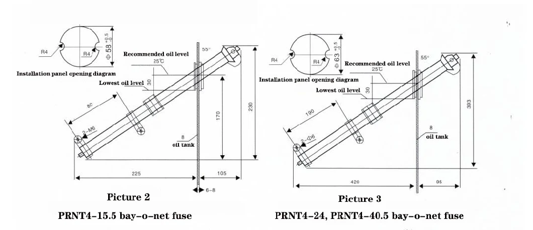 Bay-O-Net Fuse Elsp Current-Limiting Backup Fuse 4000361c99mc