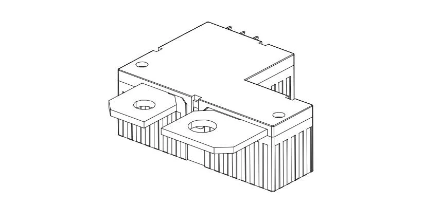 1-Pole 100A Electrical Bistable Relay (GRT 508HC)